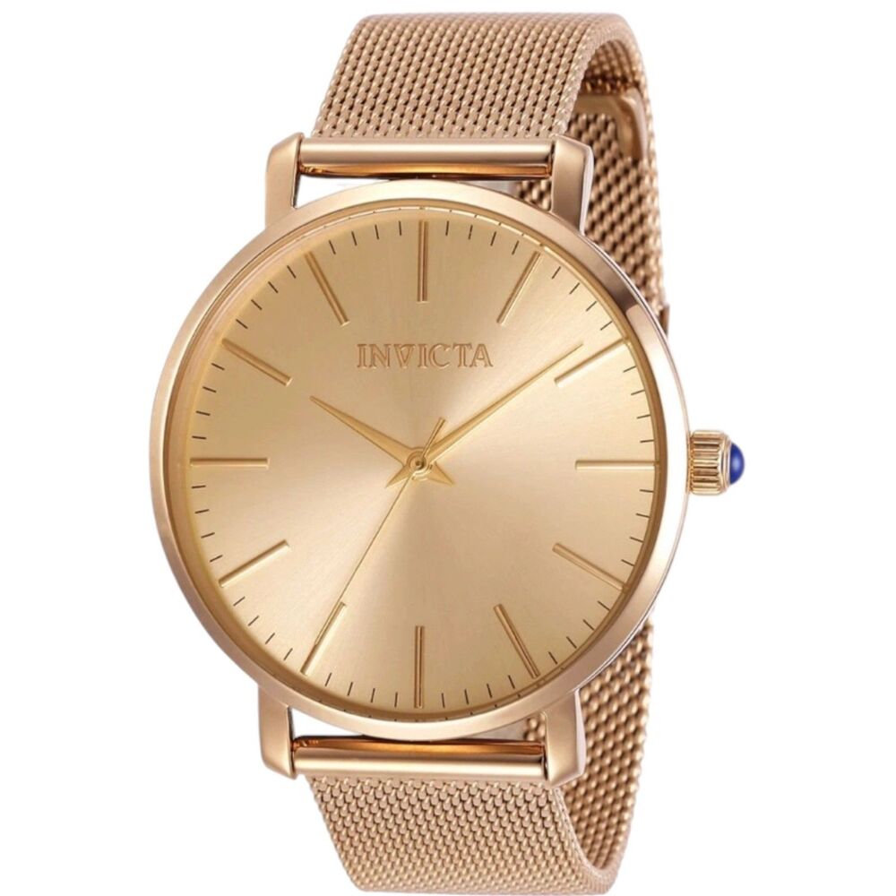 Women’s Watch Invicta Angel Starlight Rose Gold 31072 Stainless Steel 38mm New